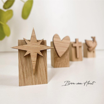 magneetstandaard ster met kaart