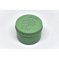 Geurkaarsjes met inspirerende tekst